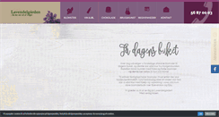 Desktop Screenshot of lavendelgaarden.com